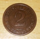 2 Rentenpfennig 1924