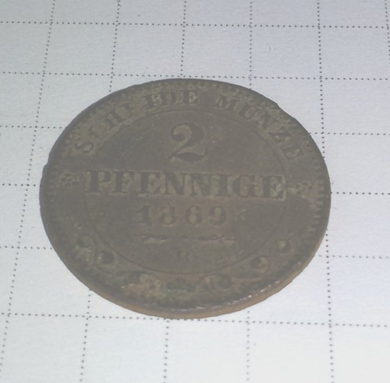 2 Pfennig 1869 B (02/2016)