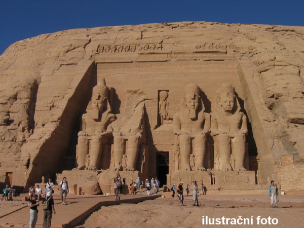 Chrám Ramesse II. objeven v Egyptě