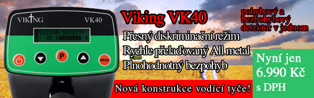 Detektor kovů Viking VK 40