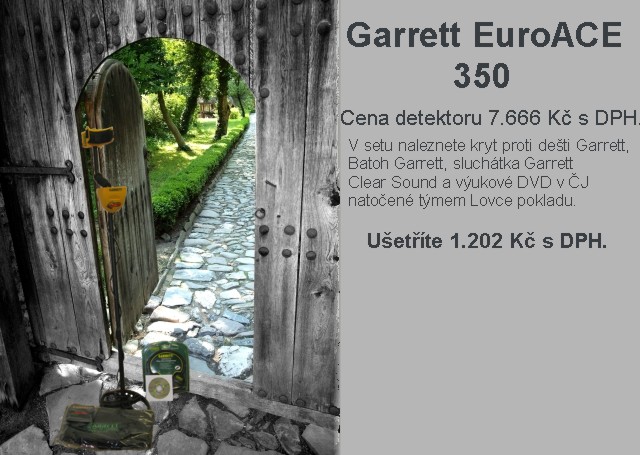 Detektor kovů Garrett Euro Ace 350