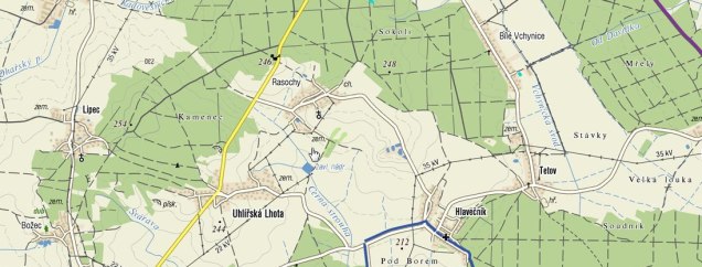 Mapa depotu