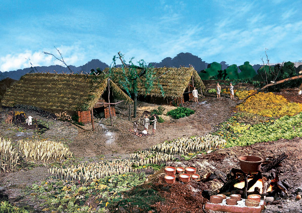 Neolitická vesnice