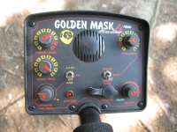 Test detektoru kovů Golden Mask GM4 se sondou 18 cm