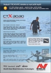 První softwarový upgrade detektoru kovů CTX 3030