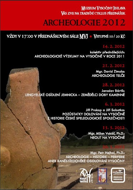 Přednášky o archeologii na Jihlavsku