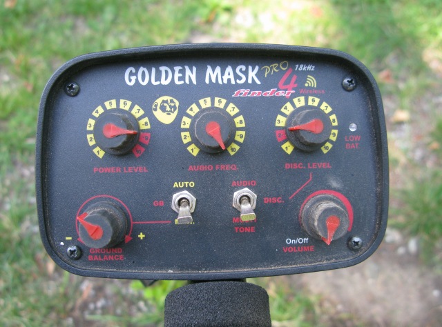 Box detektoru kovů Golden Mask GM4PRO W