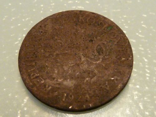 Čištění mincí nalezených detektorem kovů