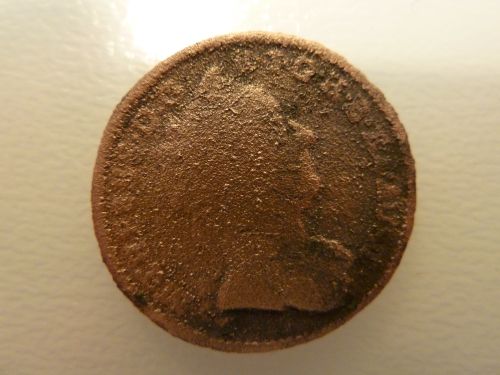 Čištěí mincí nalezených detektorem kovů