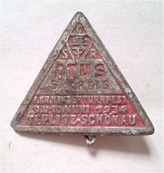 Nález detektorem kovů - odznak Atus