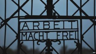 Brána koncentračního tábora