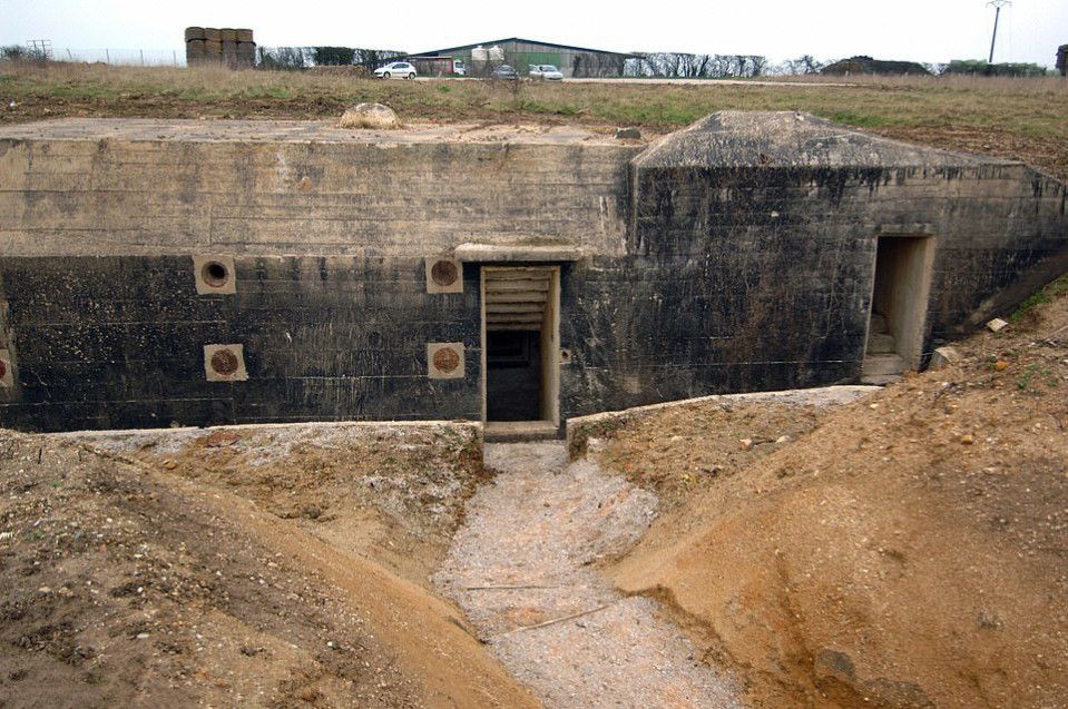 Nacistické bunkry v Normandii