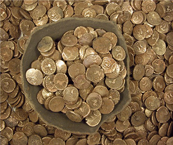 17.1.2009 824 zlatých mincí ze Suffolku