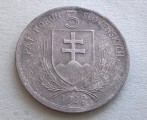 Slovenský štát (1939&ndash;1945) 5 Korun