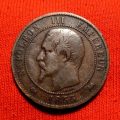 Napoleon III. (1852&ndash;1870) 10 Centimes