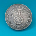 Německo - Třetí říše (1933&ndash;1945) 5 Reichsmark 