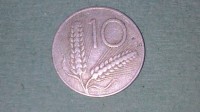 Italská republika (1946&ndash;současnost) 10 Lire 