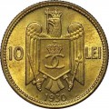 Carol II. Rumunský (1930&ndash;1940) 10 Lei