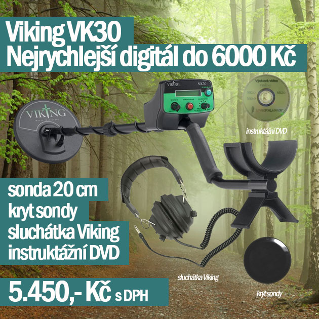 Viking detektory kovů