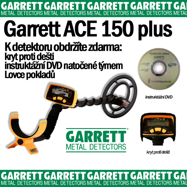 Detektory kovů Garrett Ace 150