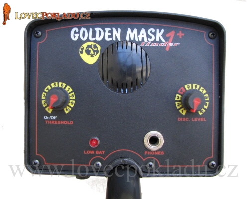 Detektor kovů Golden Mask 1HF - ovládeací box