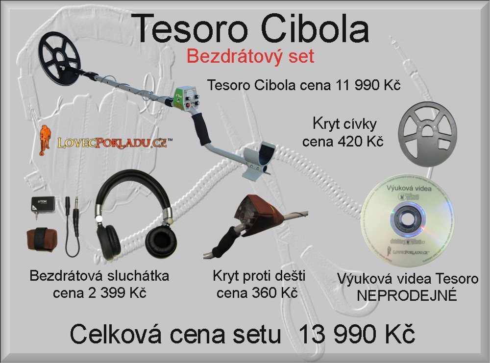Detektor kovů Tesoro Cibola