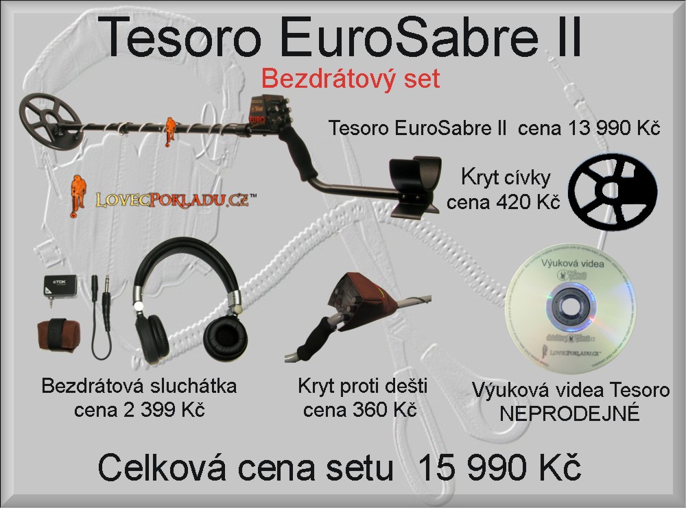 Detektor kovů EuroSabre II