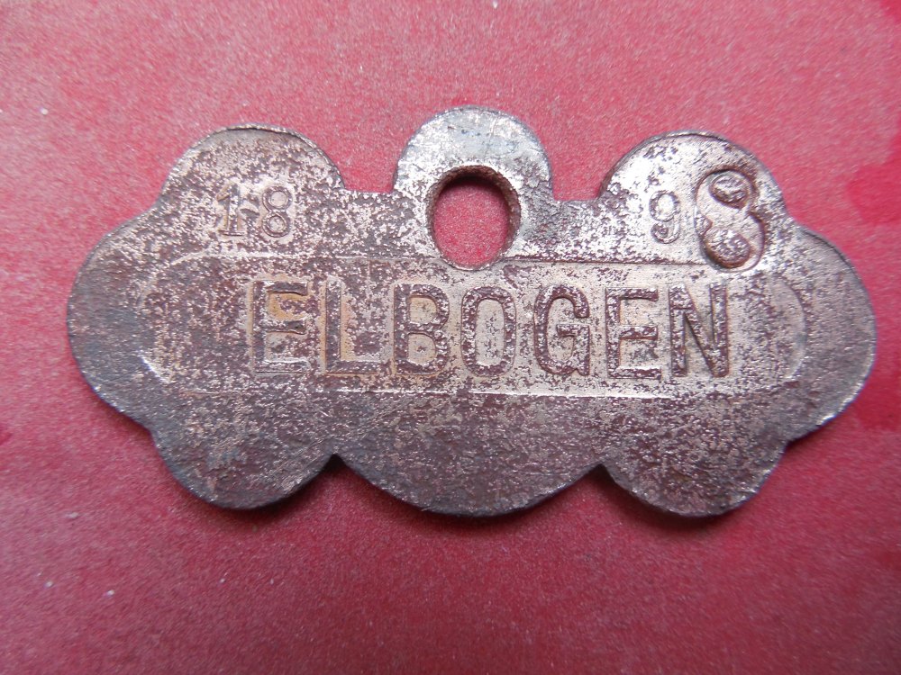 Elbogen 1896 s přeražením na 1898