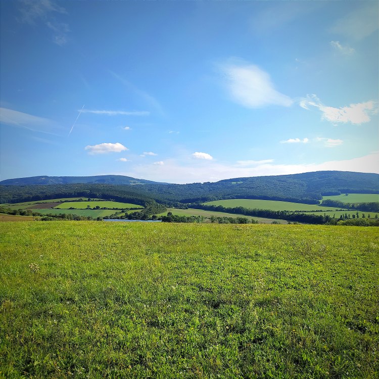 Na živo, je to panoramato krásnější, ale i na fotce se to dá poznat.