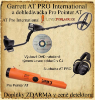 Metal detector Garrett AT PRO International + Pro-Pointer AT
