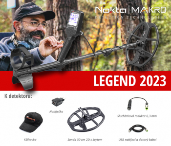 Detektor kovů Nokta The Legend - model 2023