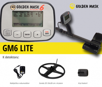 Detektor kovů Golden Mask GM6 LITE