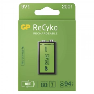 Rechargeable battery GP ReCyko+ NiMH 200 mAh 8.4V