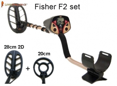 Detektor kovů Fisher F2 set