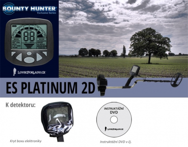 Detektor kovů Bounty Hunter ES Platinum 2D