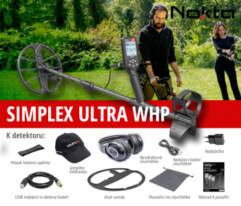 Nokta Simplex ULTRA WHP metal detector