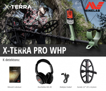 Metalldetektor Minelab X-Terra Pro WHP