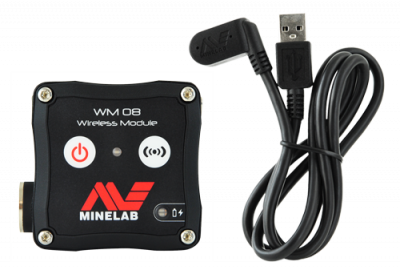 Minelab WM 08 bezdrátový audio modul pro Equinox 600/800 - speciální nabídka