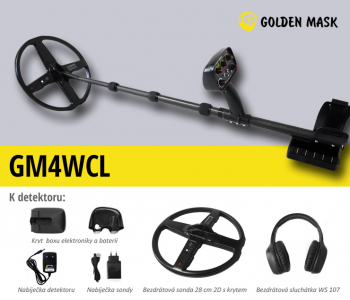 Metalldetektor Golden Mask GM4WCL
