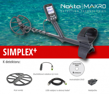 Detektor kovů Nokta-Makro Simplex +