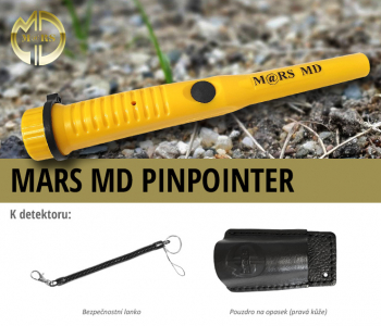 Mars MD Pinpointer - žlutý