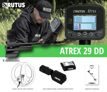 Metal detector Rutus Atrex 29 DD