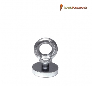 Magnet with eye M83 - magnetic force 83kg
