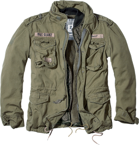 Retro vintage army jacket Brandit M-65 Giant