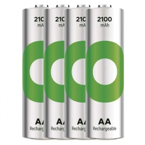 Batterieladegerät GP Eco E441 + 4× AA ReCyko 2100
