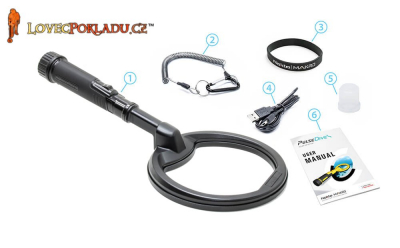 Nokta - Macro PulseDive Scuba detector + probe 20cm Black