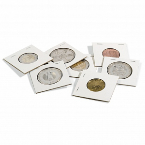 Rámečky na mince sešívací 25ks