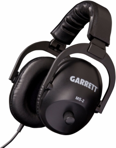 Garrett MS-2 headphones for AT Pro International, AT Gold, AT MAX, Sea Hunter and LS Infinium
