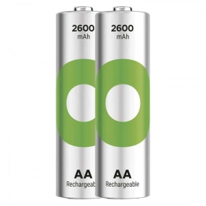 Rechargeable batteries GP ReCyko 2600 mAh 2pcs