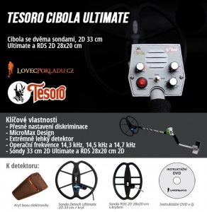 Tesoro Cibola RDS Ultimate metal detector
